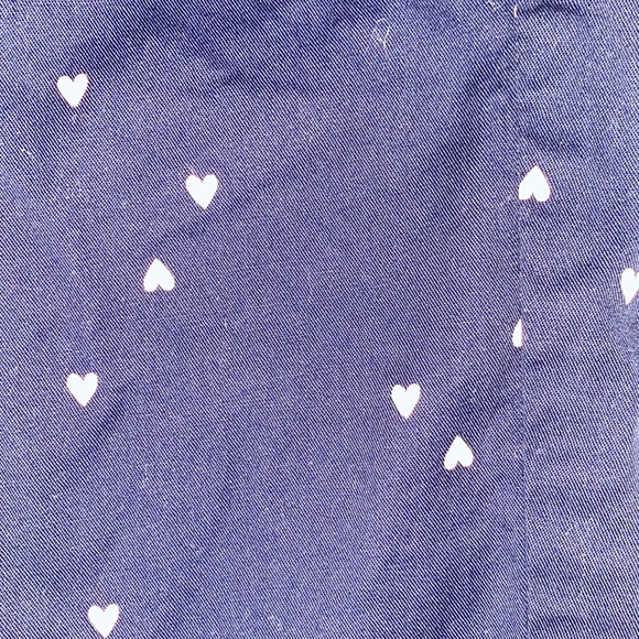 H&M heart navy blue pants Girls size 5/6 - Picture 5 of 5